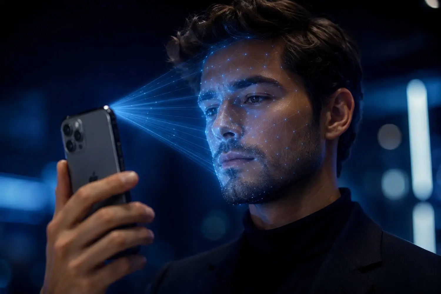 تست-Face-ID آیفون-دست-دوم-قبل-از-معامله
