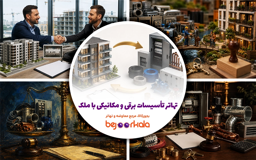 تهاتر تأسیسات برقی و مکانیکی با ملک