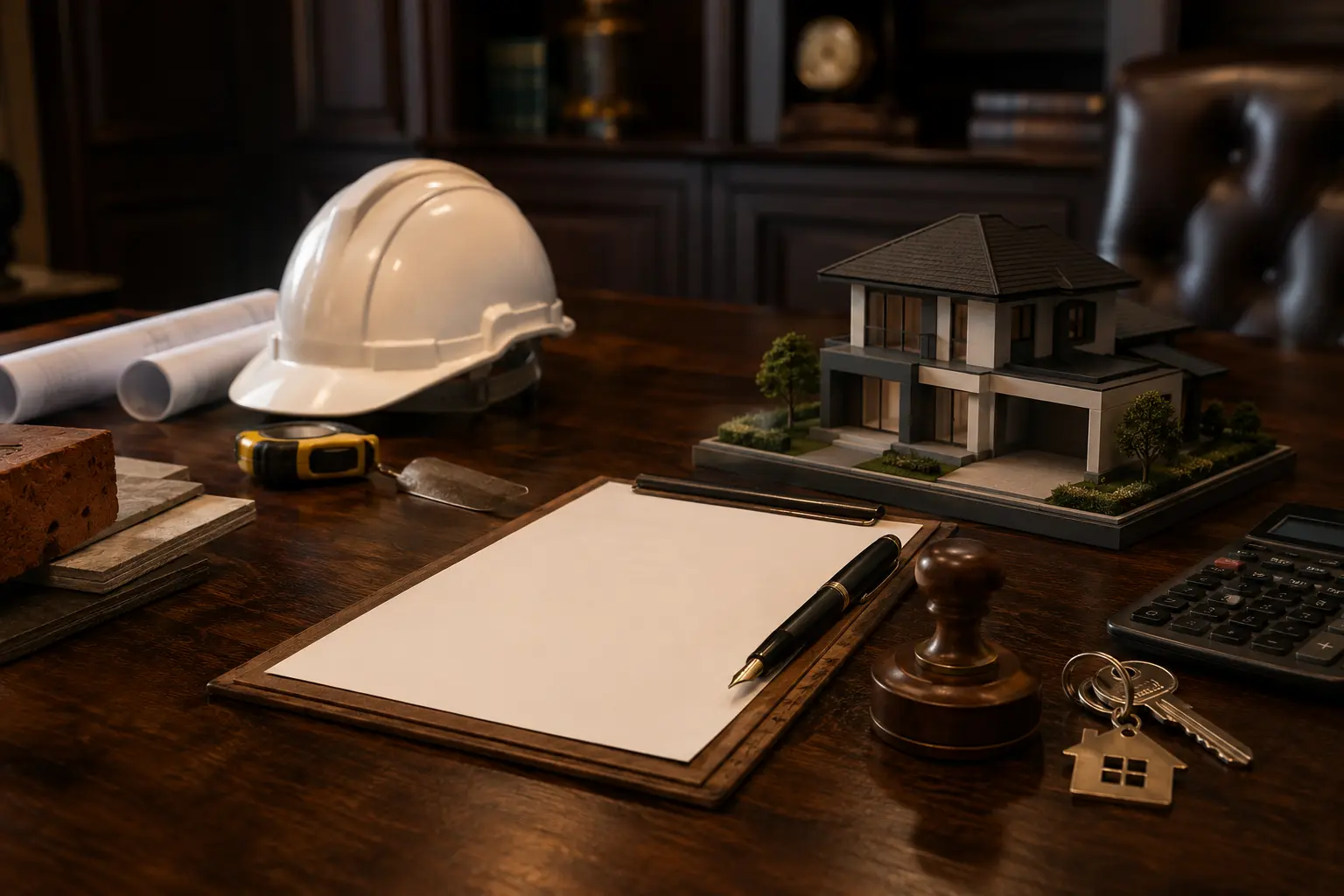 تهاتر خدمات ساختمانی با ملک