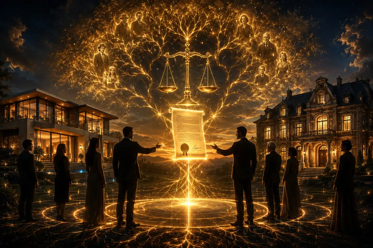 معاوضه ملک ورثه&zwnj;ای