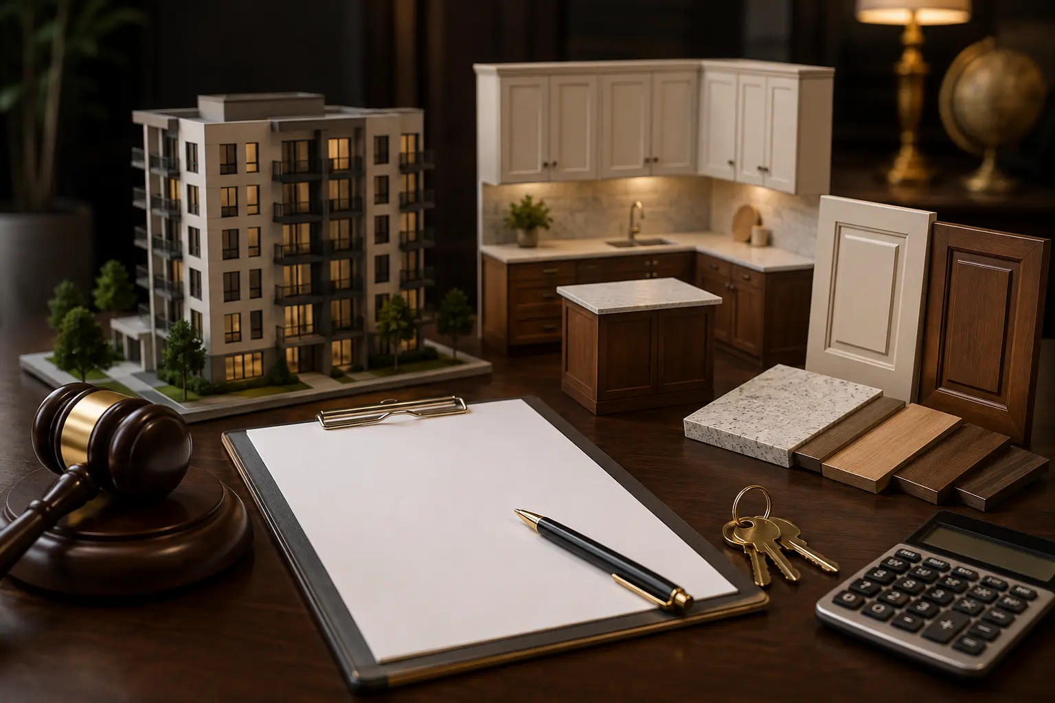 تهاتر کابینت با ملک یا واحد ساختمانی
